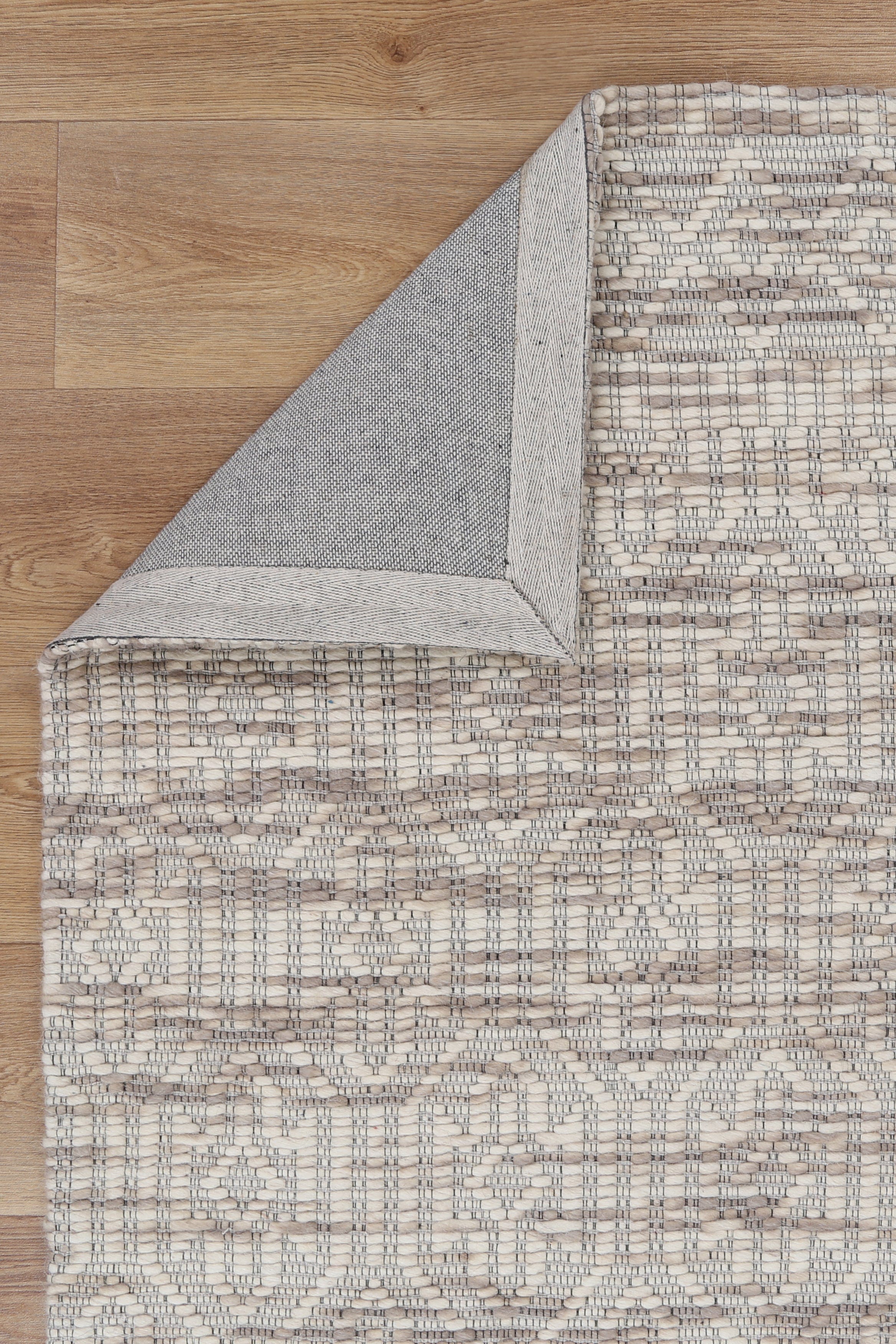 Brand Ventures RUGS Mariana Geometric Natural Wool Rug