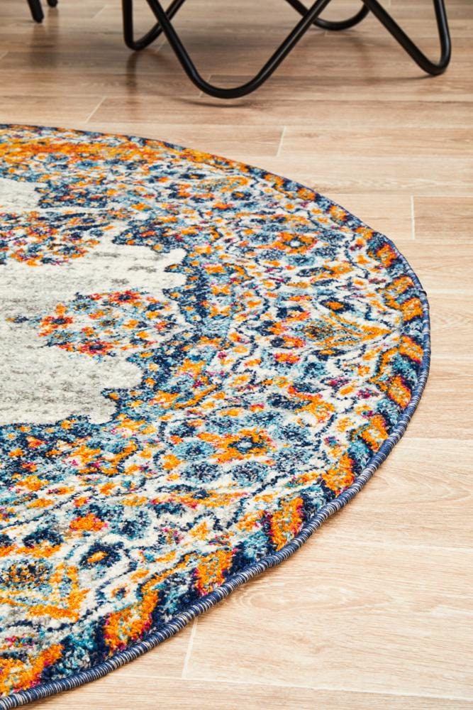 Rug Culture RUGS 240x240cm Aarushi Transitional Round Rug (Discontinued)