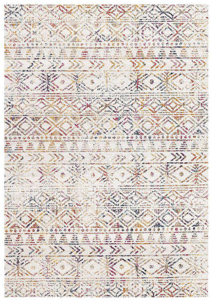 Rug Culture RUGS Ismail Multi Coloured Tribal Rug
