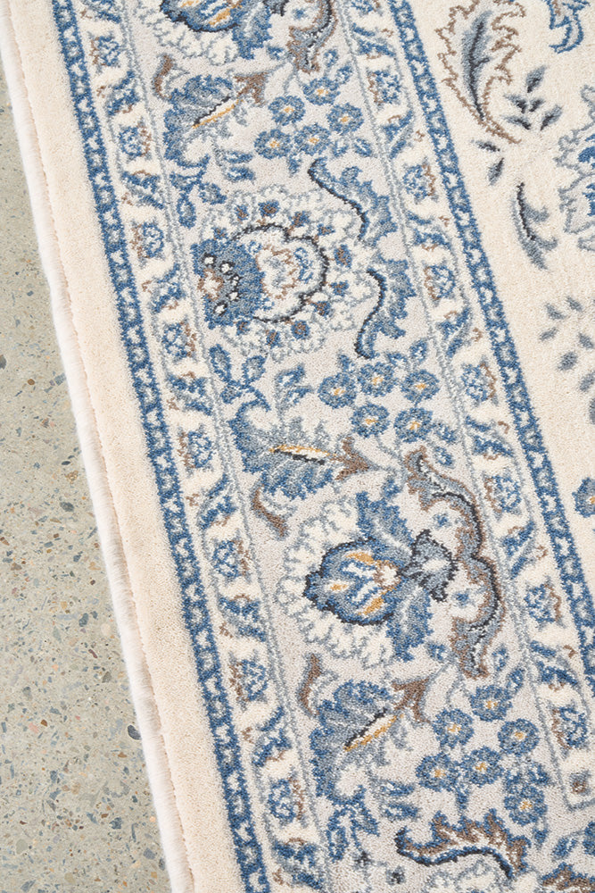Close up view of the Melody Nain Cream Rug | Simple Style Co