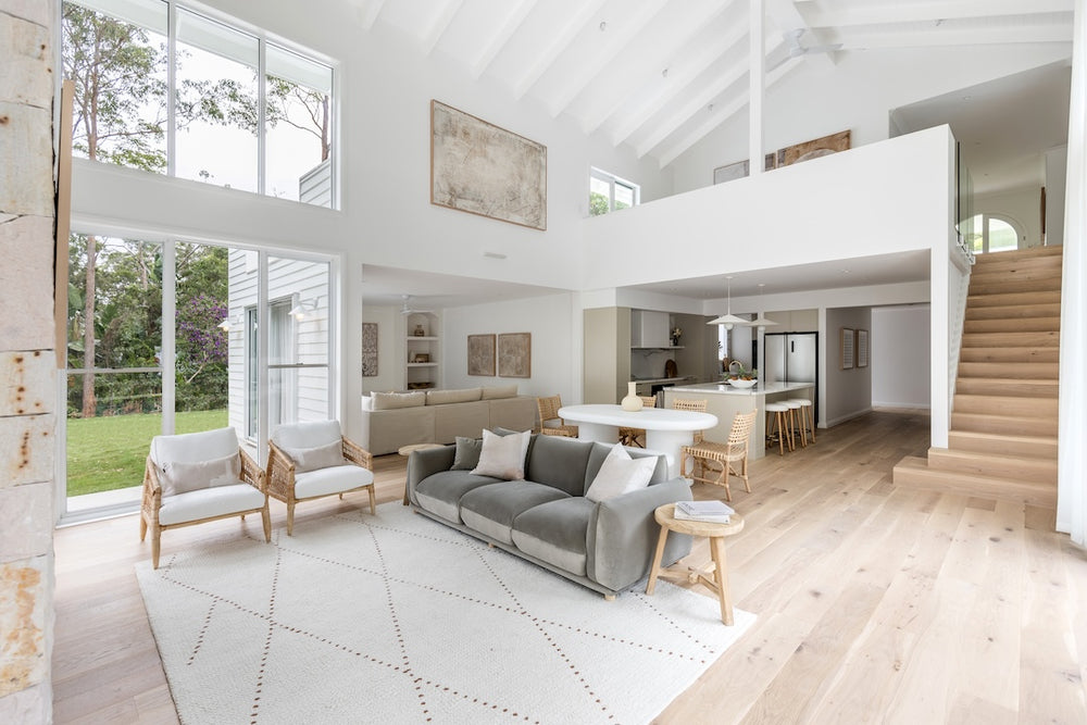 How to Use Extra Large Rugs to Define Open-Concept Living Spaces ...