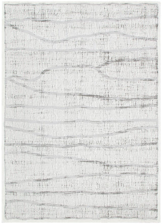 Sierra Abstract Silver Lines Rug