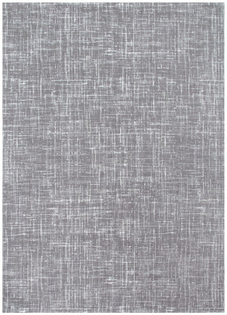 Atina Distressed Geo Lines Grey Rug