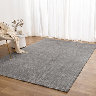 Atina Distressed Geo Lines Grey Rug