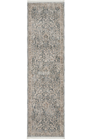 Bodrum Alvin Blue Runner Rug