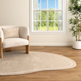 Nessa Beige Jellybean Rug