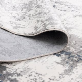 Bohemian Paradise Modern Grey Blue Rug