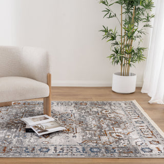 Bohemian Paradise Grey Multi Coloured Rug