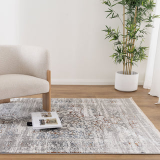 Bohemian Paradise Medalion Grey Multi Rug