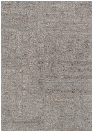 Seren Brown Grey Modern Wool Rug