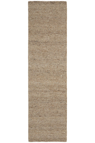 Conscious Loom Embrace Beige Runner Rug