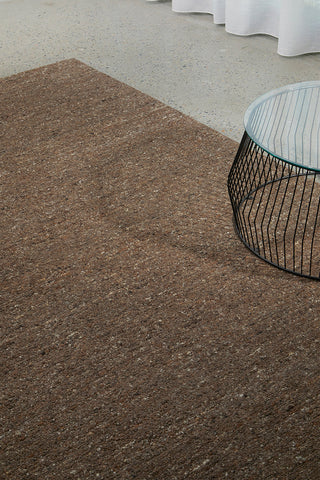 Conscious Loom Embrace Brown Rug