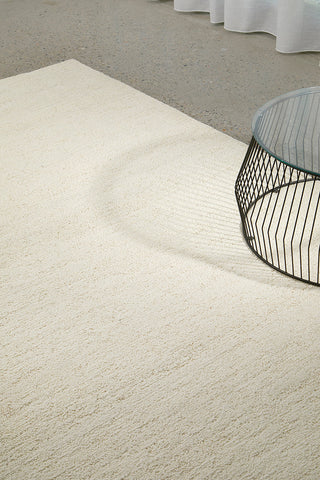 Conscious Loom Embrace Cream Rug