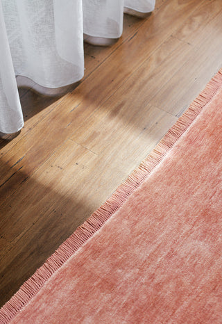 Conscious Loom Kinship Blush Pink Rug