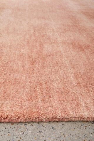 Conscious Loom Kinship Blush Pink Rug