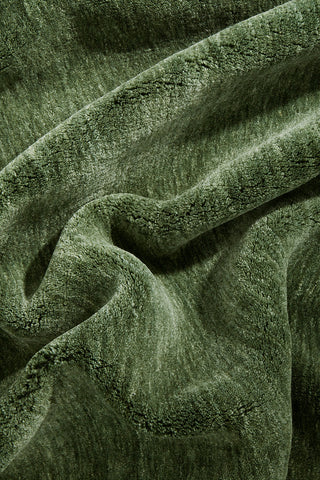 Conscious Loom Kinship Forest Green Runner Rug