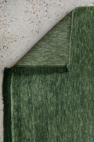 Conscious Loom Kinship Forest Green Rug