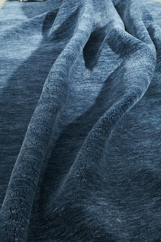 Conscious Loom Kinship Navy Rug Sample