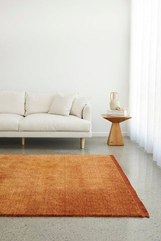 Conscious Loom Kinship Paprika Rug