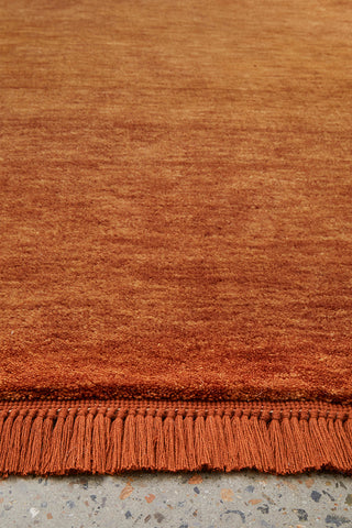 Conscious Loom Kinship Paprika Rug