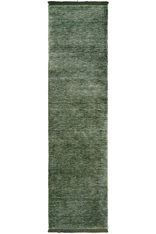 Conscious Loom Kinship Sage Green Runner Rug