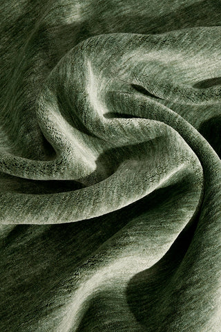 Conscious Loom Kinship Sage Green Runner Rug