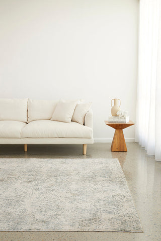 Emma Blomfield Plume Frost Rug