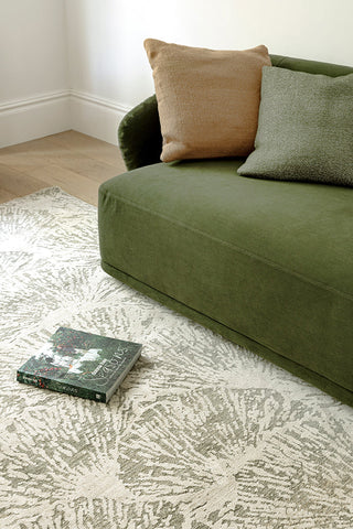 Emma Blomfield Plume Moss Rug