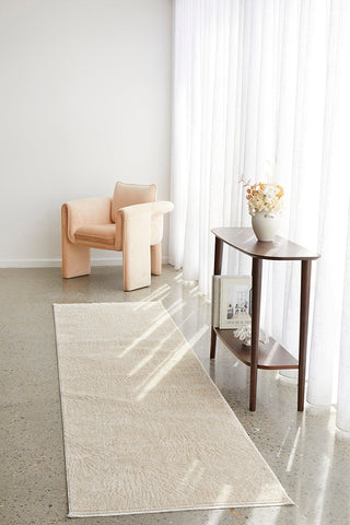 Emma Blomfield Plume Oat Runner Rug