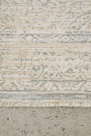 Emma Blomfield Veil Blue Rug