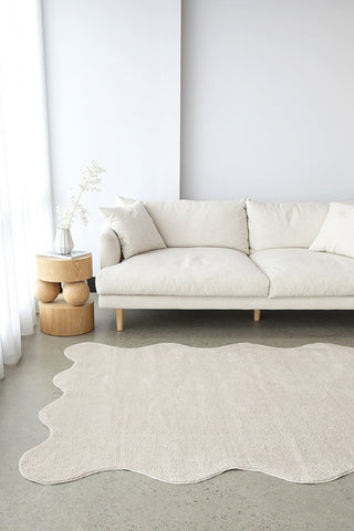 Evelyn Beige Washable Rug