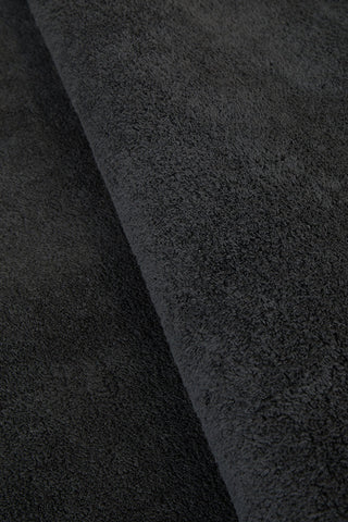 Evelyn Black Washable Runner Rug