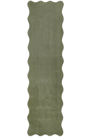 Evelyn Green Washable Rug