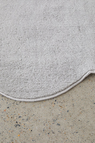 Evelyn Silver Washable Runner Rug