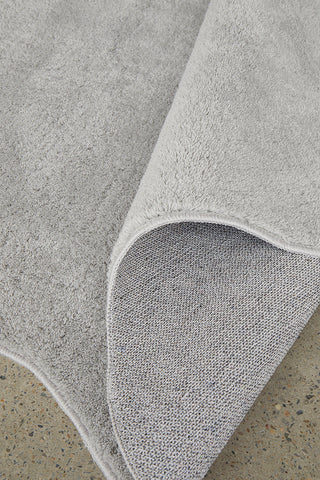 Evelyn Silver Washable Runner Rug