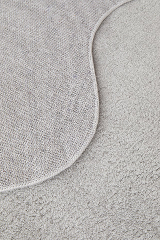 Evelyn Silver Washable Runner Rug