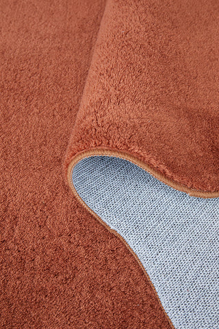 Evelyn Terracotta Washable Runner Rug
