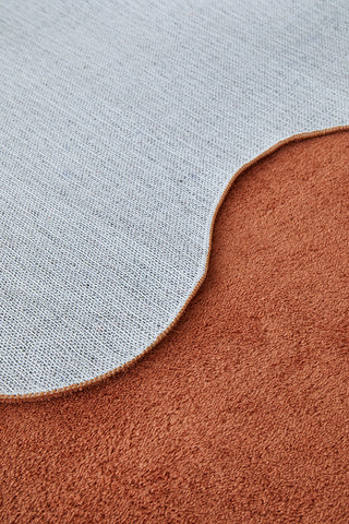 Evelyn Terracotta Washable Rug
