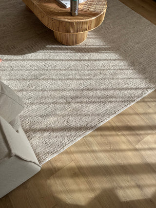 Breeze Beige Wool Rug