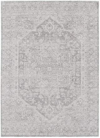 Heritage Distressed Medallion Grey Rug