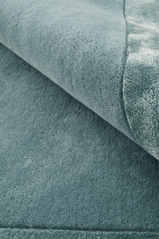 Hugo Blue Wool Runner Rug