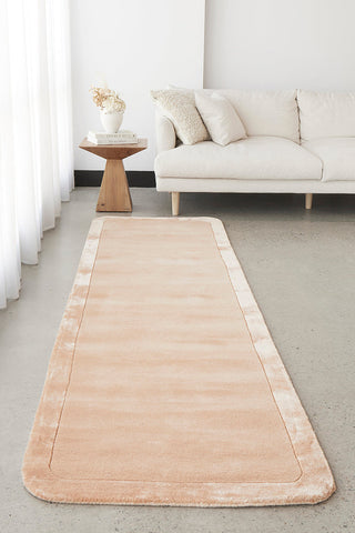 Hugo Nude Wool Runner Rug