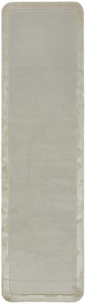 Hugo Silver Wool Rug