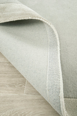 Hugo Silver Wool Rug