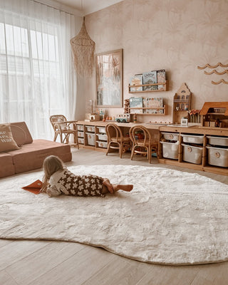 Jelly Bean Snow White Rug