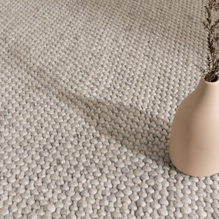 Beau Ivory Chunky Wool Rug