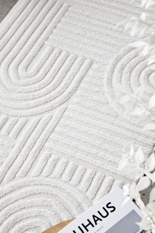 Marigold Dior White Runner Rug