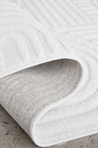 Marigold Dior White Runner Rug