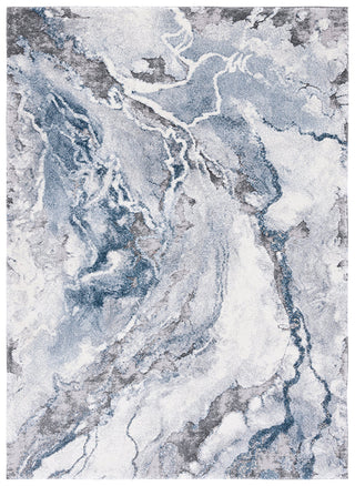 Mineral Blue Modern Rug