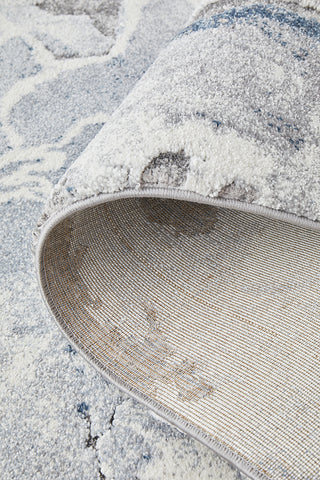 Mineral Blue Modern Rug